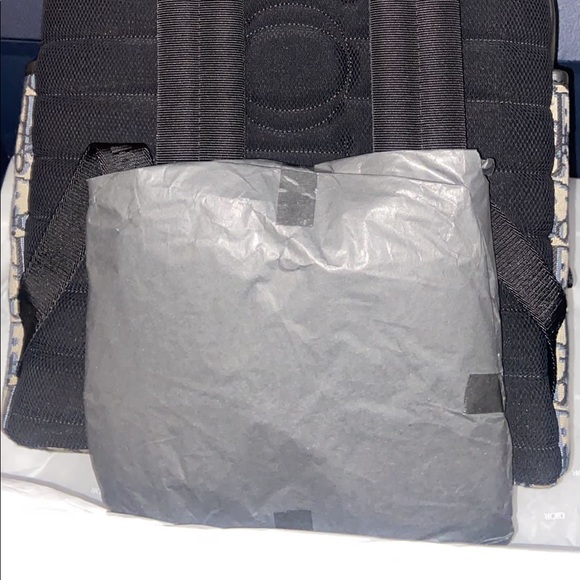 Dior Explorer Backpack Beige & Black Dior Oblique Jacquard C - Picture 11 of 12